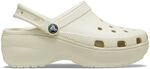 Crocs Damen Clog Classic Platform Bone W9/39-40