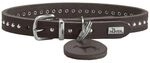 Hunter Hunde Halsband Aalborg Style Dunkelbraun 42 cm/S