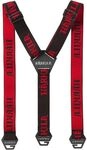 H&auml;rkila Tech Braces Hosentr&auml;ger Shadow brown/Red