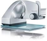 GRAEF Allesschneider Master M80EU Silber inkl. MiniSlice-Aufsatz,...