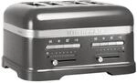 KitchenAid ARTISAN 4-Scheiben Toaster mit Sandwichzange 5KMT4205EMS...