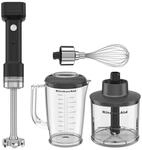 KitchenAid Go Cordless Stabmixer mit Zubeh&ouml;r 5KHBRV05BM - Matt...