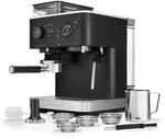 KitchenAid Halbautomatische Espressomaschine 5KES6551EBK -...