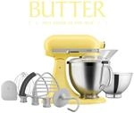 KitchenAid Artisan 4,7 Liter K&uuml;chenmaschine 5KSM195PSEBT - YELLOW...
