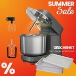Ooni Halo Pro Spiral-Knetmaschine - Anthrazit-Grau