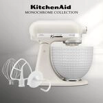 MONOCHROME COLLECTION: KitchenAid Artisan 4,7 Liter PORCELAIN WHITE...