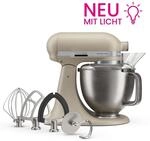 KitchenAid Artisan Plus 4,7 Liter K&uuml;chenmaschine mit Licht Modell...