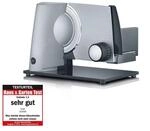 GRAEF Allesschneider SKS320 Silber mit Glas-Bodenplatte und...