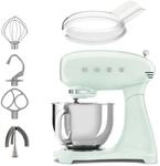SMEG K&uuml;chenmaschine SMF03PGEU - Pastellgr&uuml;n 50's Retro-Style