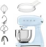 SMEG K&uuml;chenmaschine SMF03PBEU - Pastellblau 50's Retro-Style
