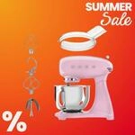 SMEG K&uuml;chenmaschine SMF03PKEU- Cadillac Pink 50's Retro-Style