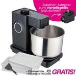 WILFA PROBAKER KM1B-70 &ndash; Schwarz, inkl. 9-teiligem Zubeh&ouml;r
