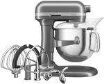 KitchenAid Artisan 6,6 Liter - Medaillon Silber
