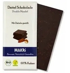 Dattel Schokolade - Dunkle Mandel 68%