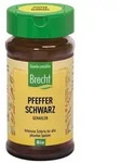 Pfeffer schwarz - gemahlen Glas