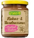Kokos-Haselnuss-Mus mit Datteln und Kakao 250g