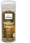 Wei&szlig;er Sesam - Gew&uuml;rzstreuer 45g