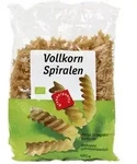 Spiralen aus Vollkornmehl