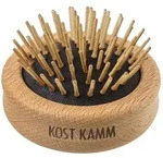 Pop-Up B&uuml;rste - mit Holznoppen Buche &Oslash;7cm