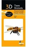 3D Tiere Papiermodell - Biene