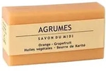 Seife mit Karit&eacute;butter - Agrumes|Orange-Grapefruit 100g