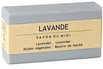 Seife mit Karit&eacute;butter - Lavendel 100g