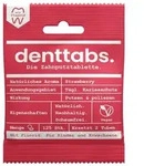 Zahnputztabletten - Strawberry mit Fluorid 125Stk