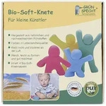 Bio-Soft-Knete - gelb, rot, blau, gr&uuml;n 4x120g