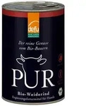 Hund Nassfutter - PUR Weiderind Dose