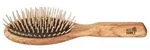 Holzb&uuml;rste - gerade Holznoppe oval
