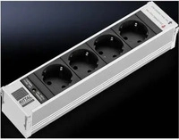 Rittal 7856090, Rittal Einsteckmodul 4xSchutzk.(D) DK 7856.090 (7856090)