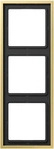 Jung ME2983C, Jung Rahmen 3fach Mess/clas waage-/senkrecht ME 2983 C (ME2983C)