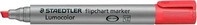 STAEDTLER 356 B-2, Staedtler Flipchart-Marker Lumocolor 356 B, nachf&uuml;llbar, rot