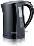 Severin WK 3498, SEVERIN WK 3498 Wasserkocher 1,5 l schwarz