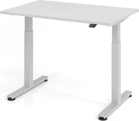 Hammerbacher VXMST12/5/S, Hammerbacher VXMST12/5/S Schreibtisch 120x80cm grau