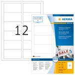 Herma 10304, Herma Etiketten A4 wei&szlig; 88,9x46,6 mm Movables/abl&ouml;sbar Papier matt