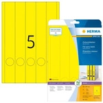 Herma 5131, Herma Ordneretiketten A4 gelb 38x297 mm Papier matt blickdicht 100...