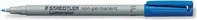 STAEDTLER 316-3, Staedtler 316-3 Folienschreiber non-permanent blau
