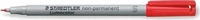 STAEDTLER 311-2, Staedtler Folienschreiber rot