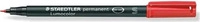 STAEDTLER 313-2, Staedtler Folienschreiber rot