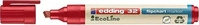 Edding 32-002, edding 32-002 Flipchartmarker rot