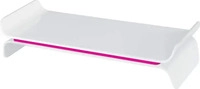 LEITZ 6504-00-23, LEITZ Bildschirmtr&auml;ger Ergo WOW wei&szlig;/pink