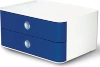 HAN 1120-14, HAN 1120-14 Allison Schubladenbox 2 Laden wei&szlig;/blau