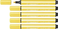 STABILO 368/944-5, STABILO 368/944 Fasermaler Trio Scribbi gelb VE5