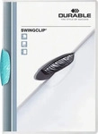 Durable 2260 14, Durable Klemmmappe Swingclip A4 m.blau