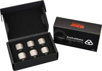 Thermal Grizzly DeltaMate Fitting - HT14 Matt Nickel (6-Pack)
