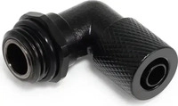 Alphacool ES 8/5mm 90&deg; Anschraubt&uuml;lle - Black