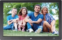 Braun 17" DigiFrame Motion Sensor schwarz, Digitaler Bilderrahmen