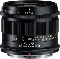 Voigtl&auml;nder Nokton 1,2/40 mm Nikon Z-Mount, asph&auml;risch, schwarz, Objektiv