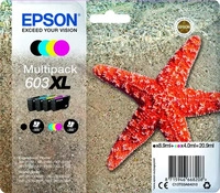 Epson C13T03A64010, Epson C13T03A64010 / 603XL Tintenpatrone Multipack 1550 Seiten